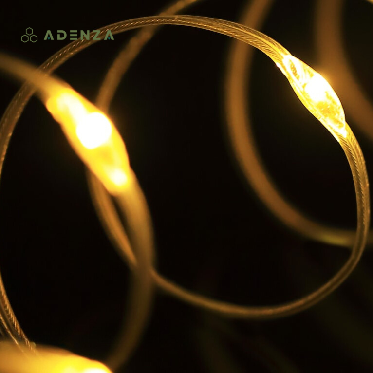 LumiFlex LED Sfeerlamp – Oprolbare LED-striplamp met USB en 10m kabellengte