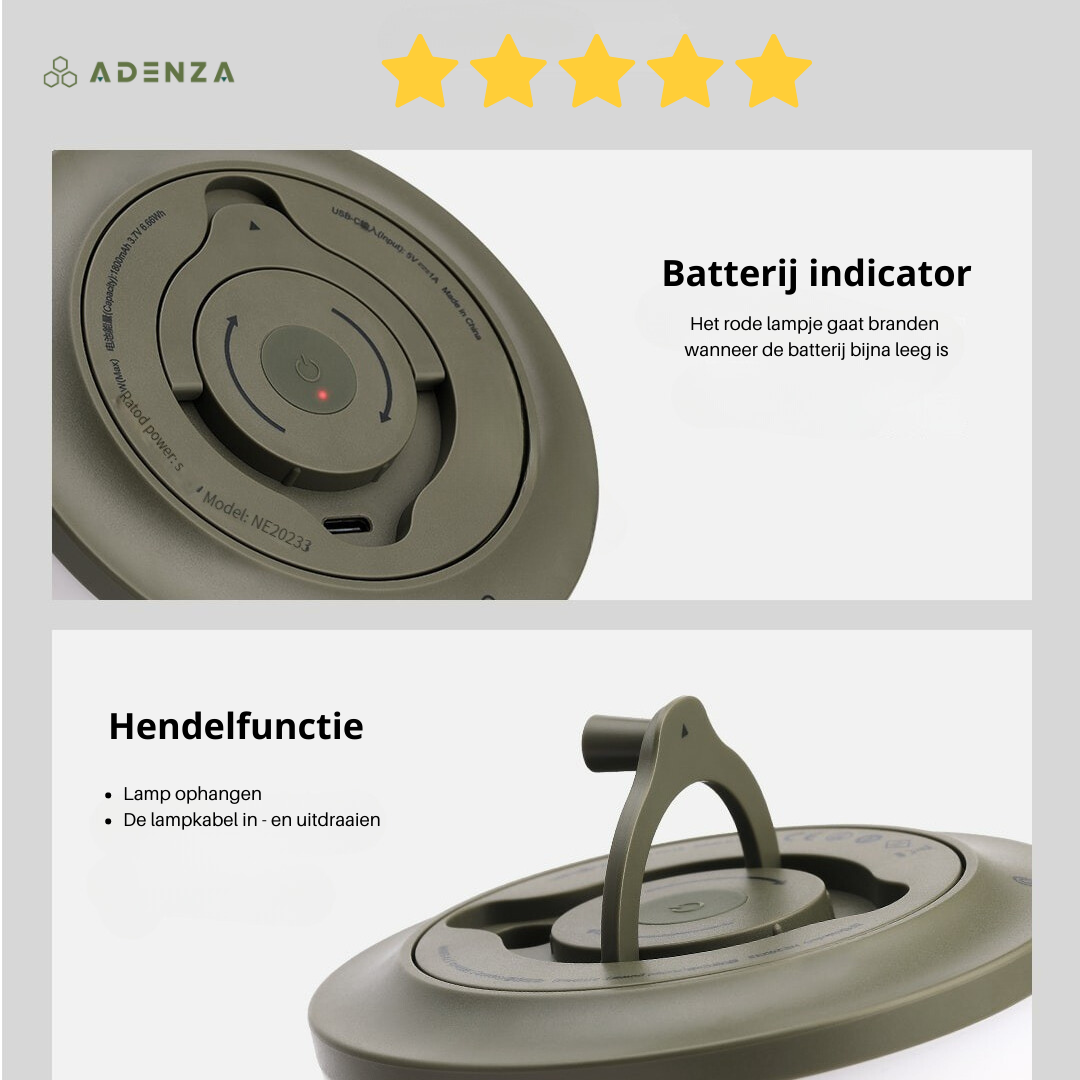 LumiFlex LED Sfeerlamp – Oprolbare LED-striplamp met USB en 10m kabellengte