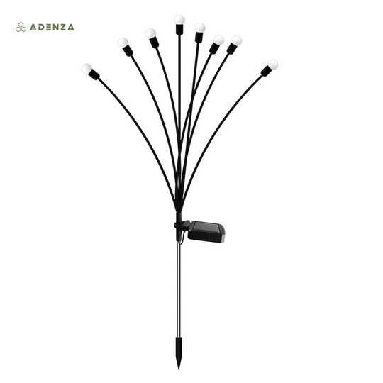 Vuurvliegjes Solar LED-lamp – 8 Bollen, Waterdicht & Automatisch Licht