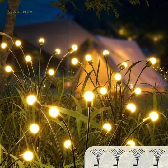 Vuurvliegjes Solar LED-lamp – 8 Bollen, Waterdicht & Automatisch Licht