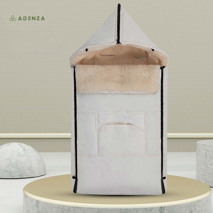 Cuddle Babydeken – Warme Baby Wikkeldeken met Rits voor Warmte & Comfort