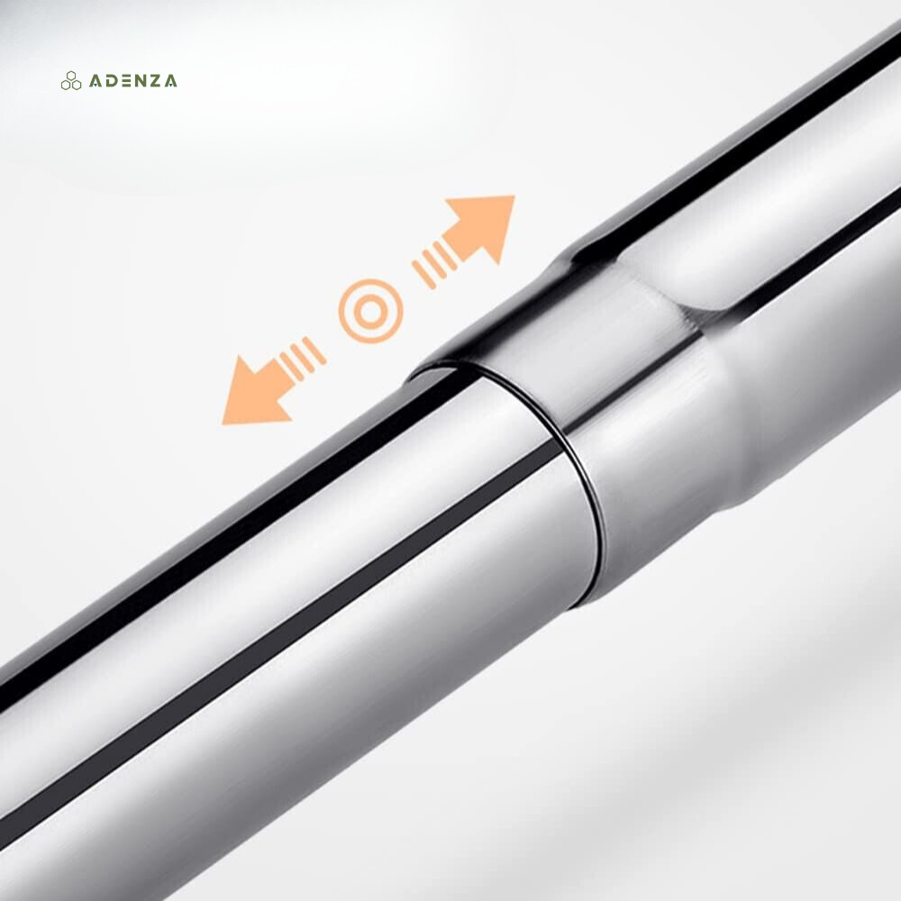 Flexrek Uitschuifbare Kledingstang – Verstelbaar Kledingrek Zonder Boren