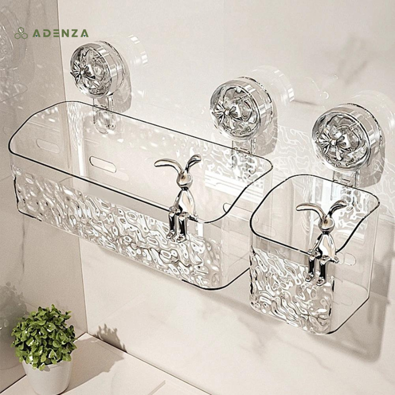 VanityGrip Zuignap Opberghouders – Badkamer Organizer Zonder Boren & Gereedschap