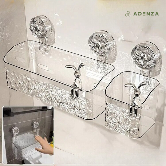 VanityGrip Zuignap Opberghouders – Badkamer Organizer Zonder Boren & Gereedschap