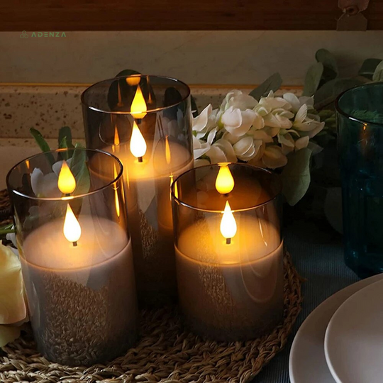 LumiFlame LED-kaarsen – Veilige Sfeerverlichting met Afstandsbediening