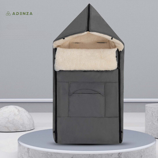 Cuddle Babydeken – Warme Baby Wikkeldeken met Rits voor Warmte & Comfort