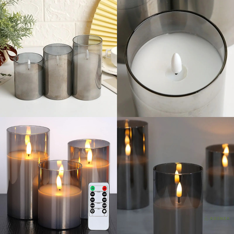 LumiFlame LED-kaarsen – Veilige Sfeerverlichting met Afstandsbediening