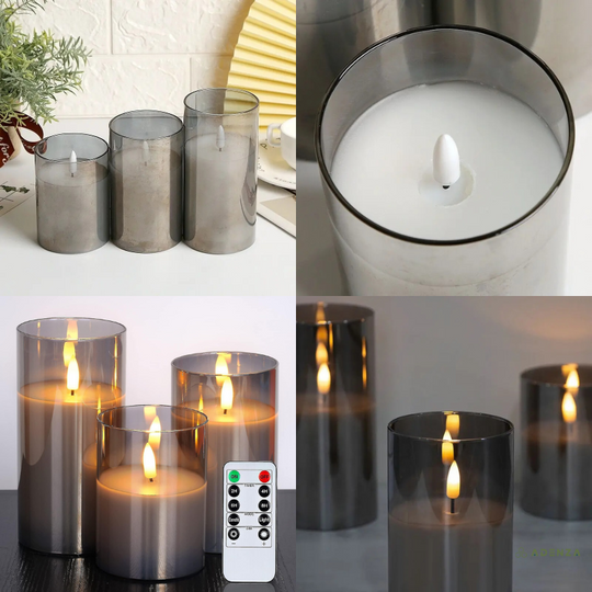 LumiFlame LED-kaarsen – Veilige Sfeerverlichting met Afstandsbediening