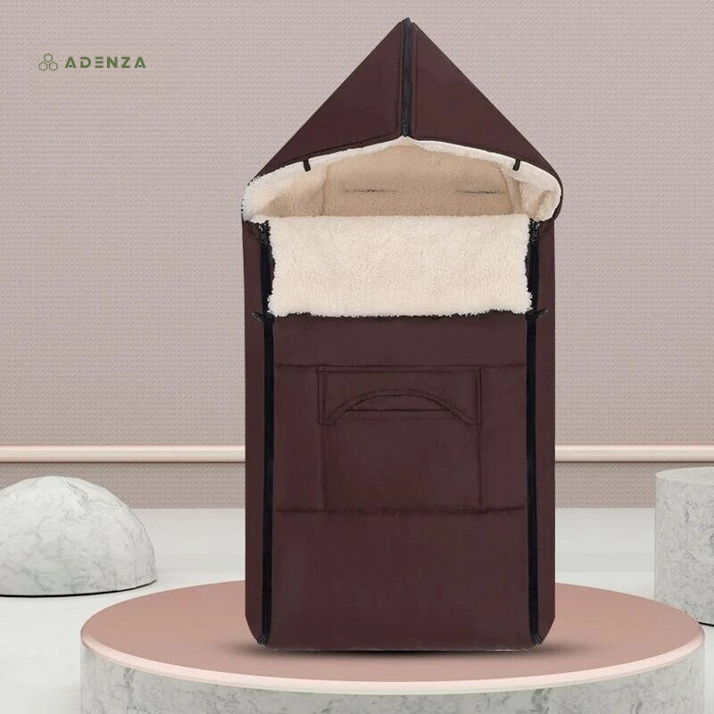 Cuddle Babydeken – Warme Baby Wikkeldeken met Rits voor Warmte & Comfort