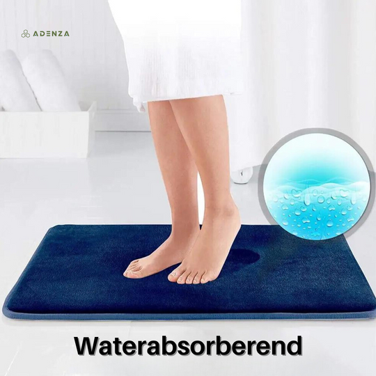 CloudStep Verdikte Douchemat – Luxe Memory Foam Badmat met Antislip & Snelle Waterabsorptie