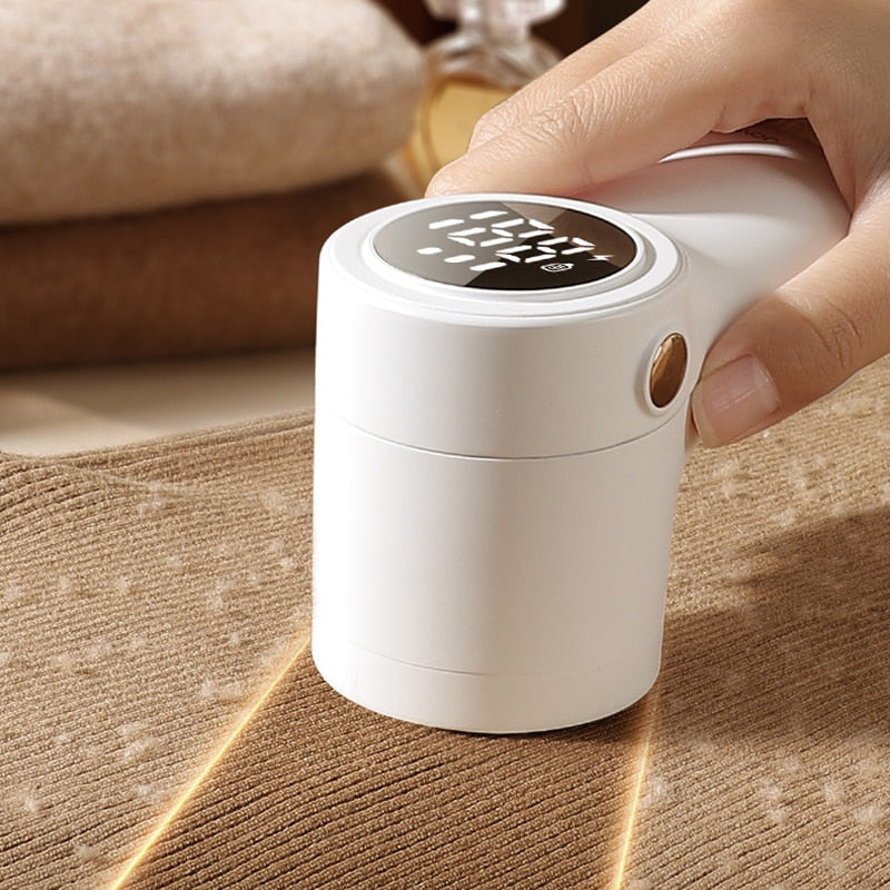 Pluisjesverwijderaar PRO – Oplaadbare Pluisjesverwijderaar met LCD Scherm & 3 Snelheden