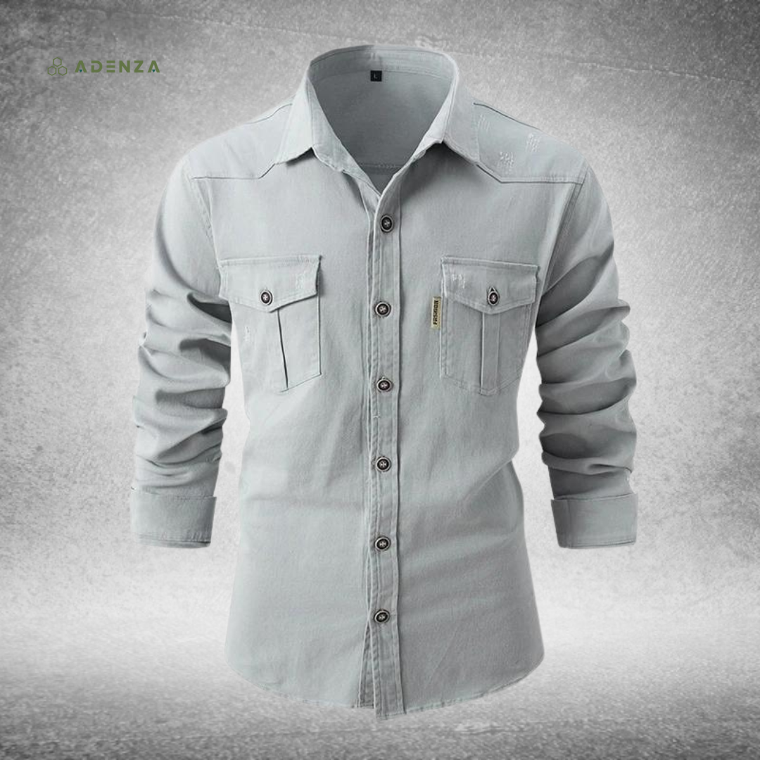 Skyler™ Casual Herenblouse