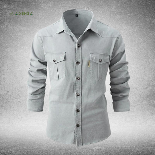 Skyler™ Casual Herenblouse