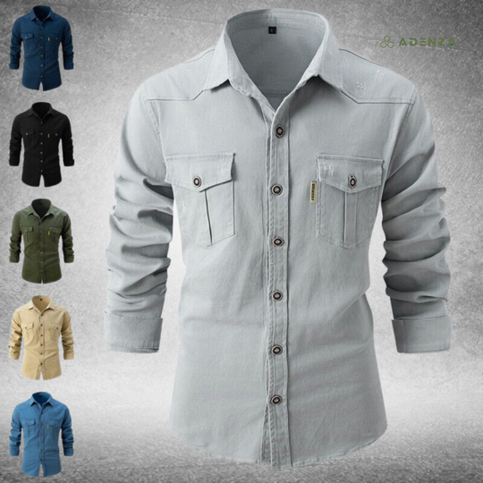 Skyler™ Casual Herenblouse