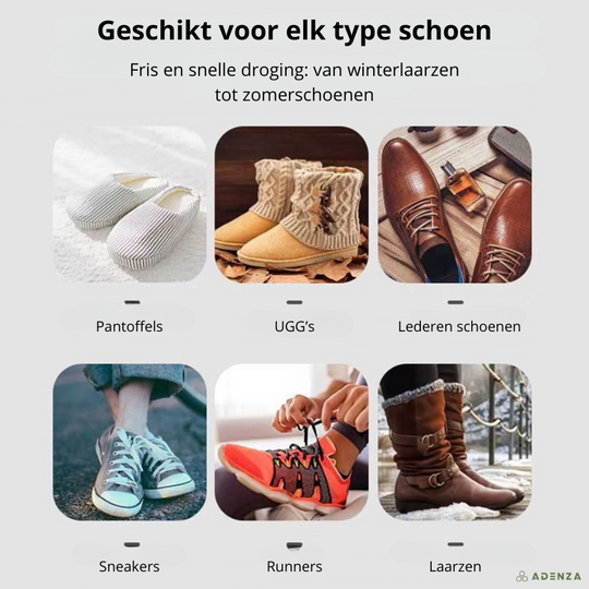 Quickdry™ Schoendrogers | NU 1+1 GRATIS