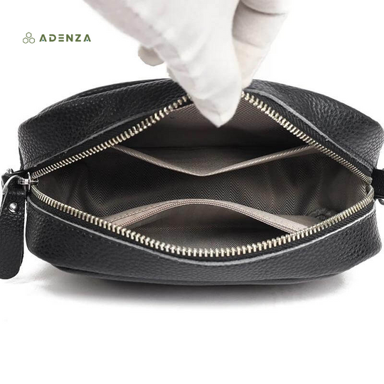 BellaLux™ - Stijlvolle Leren Damestas