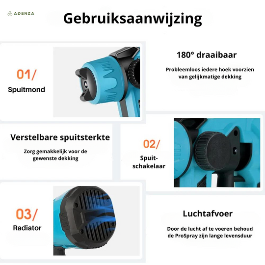 Prospray™ Verfspuit | VANDAAG 50% KORTING