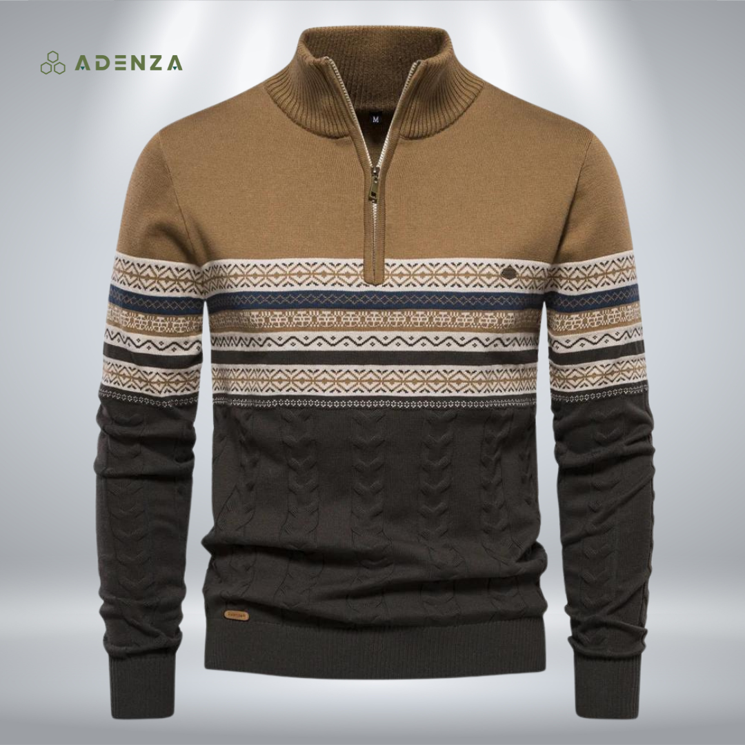 Max™ Heren Halfzip Sweater