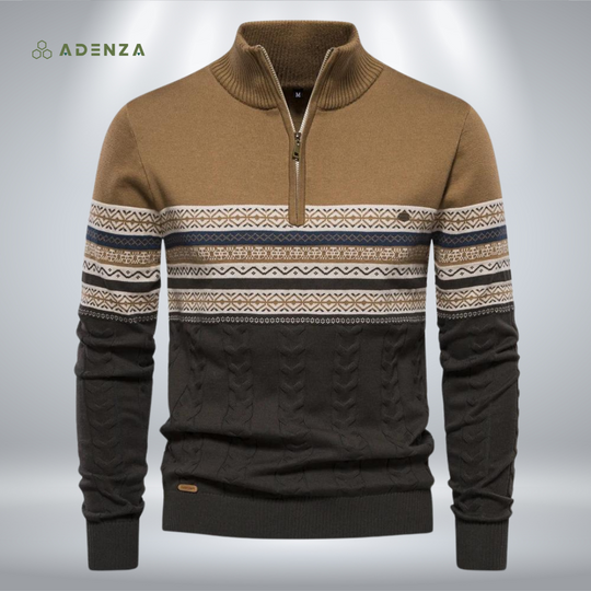 Max™ Heren Halfzip Sweater