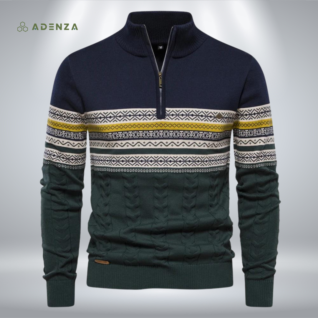 Max™ Heren Halfzip Sweater