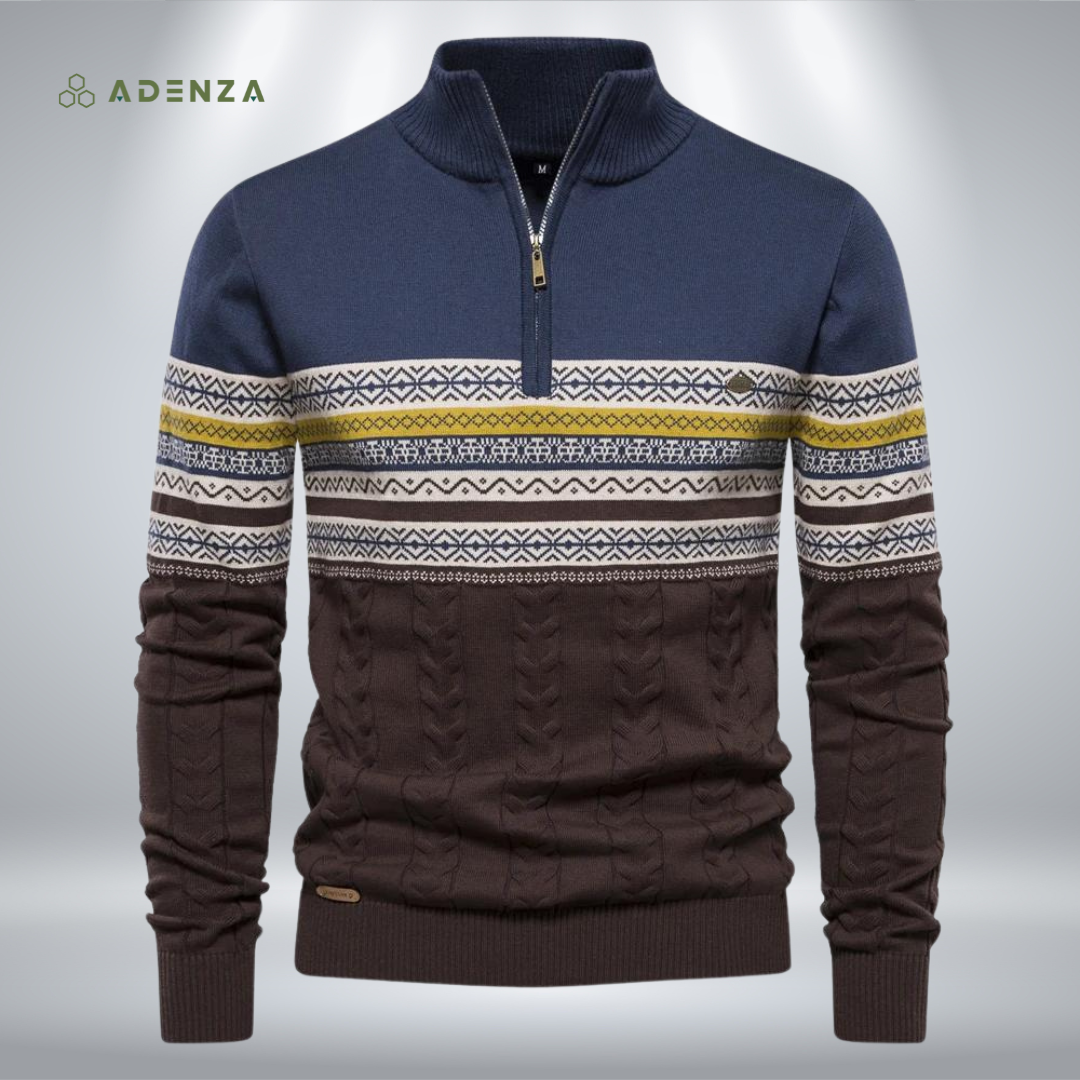 Max™ Heren Halfzip Sweater