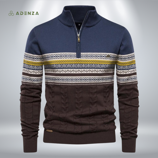 Max™ Heren Halfzip Sweater