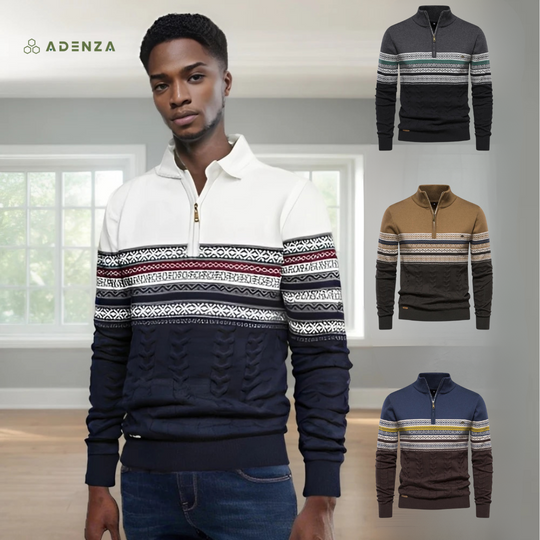Max™ Heren Halfzip Sweater