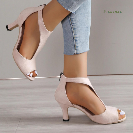 Leah™ Comfort  Leren Hakken