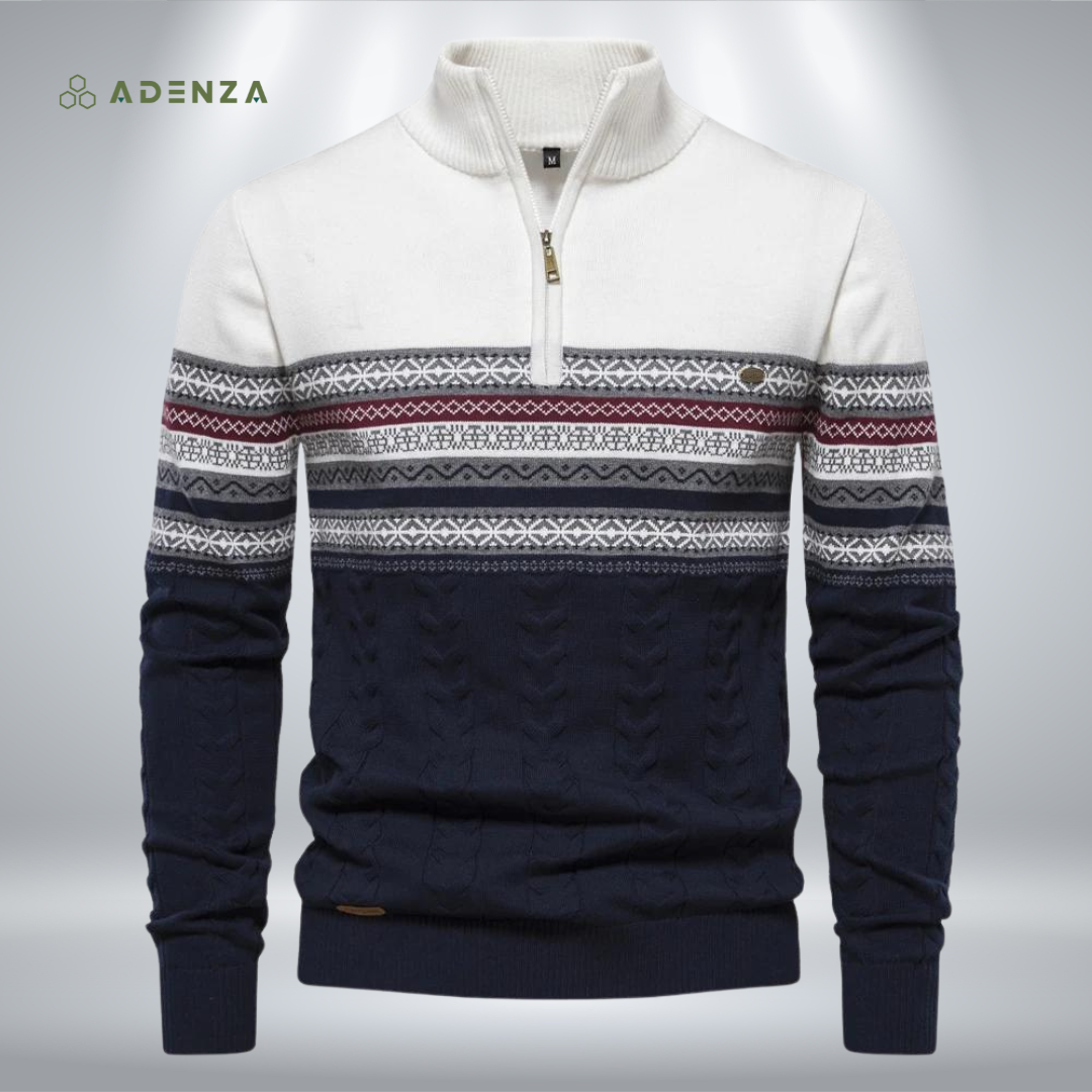 Max™ Heren Halfzip Sweater