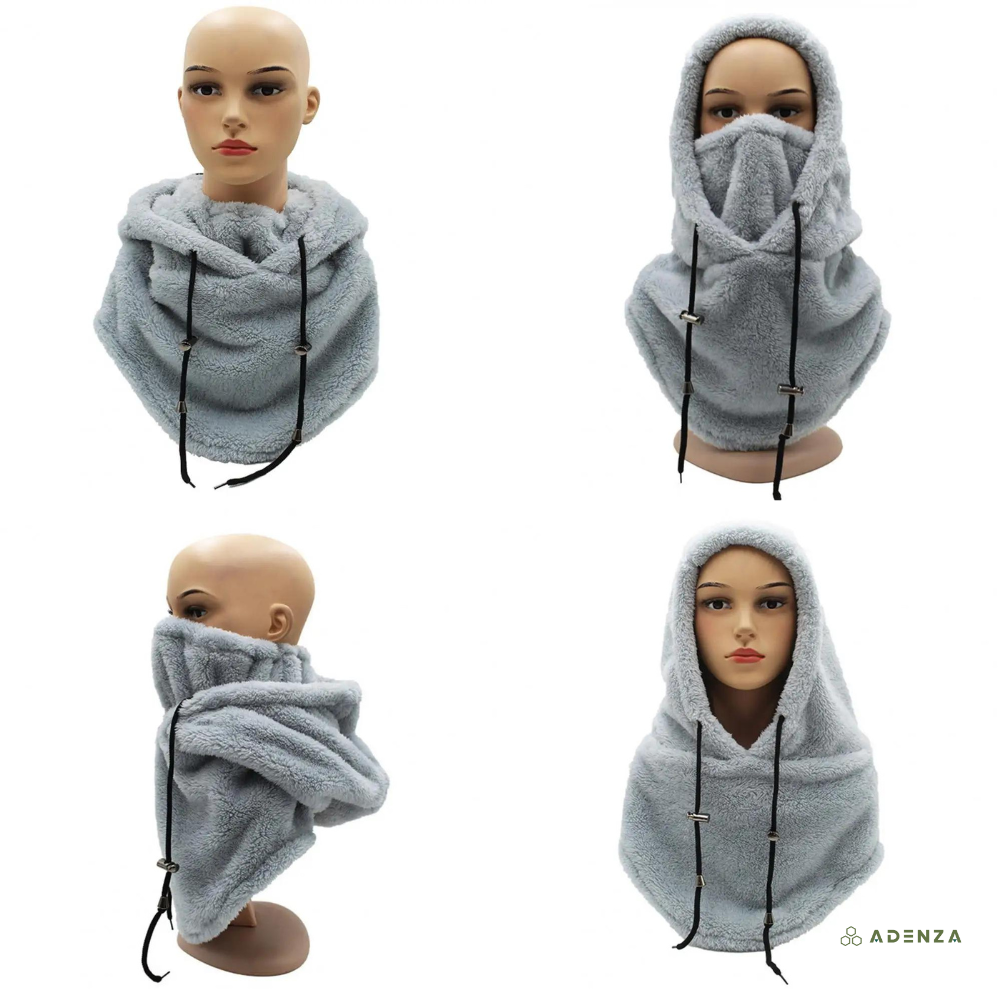 Alpine Comfort Skimuts – Warme Fleece & Nekwarmer voor Winter en Skiën