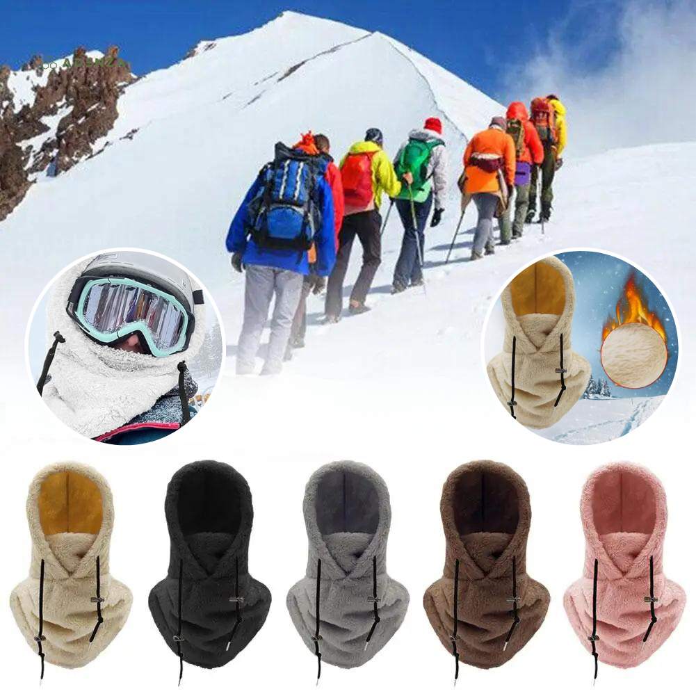 Alpine Comfort Skimuts – Warme Fleece & Nekwarmer voor Winter en Skiën