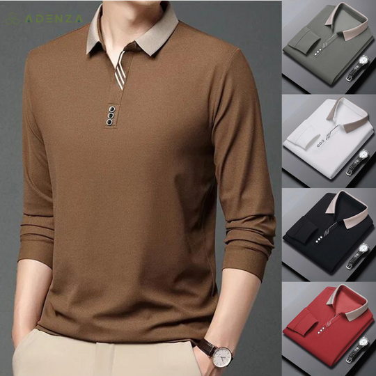 Magnus™ Heren Longsleeve Polo