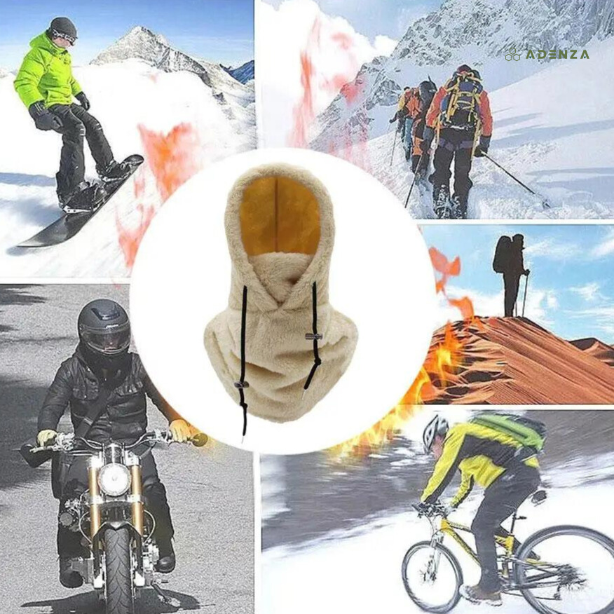 Alpine Comfort Skimuts – Warme Fleece & Nekwarmer voor Winter en Skiën