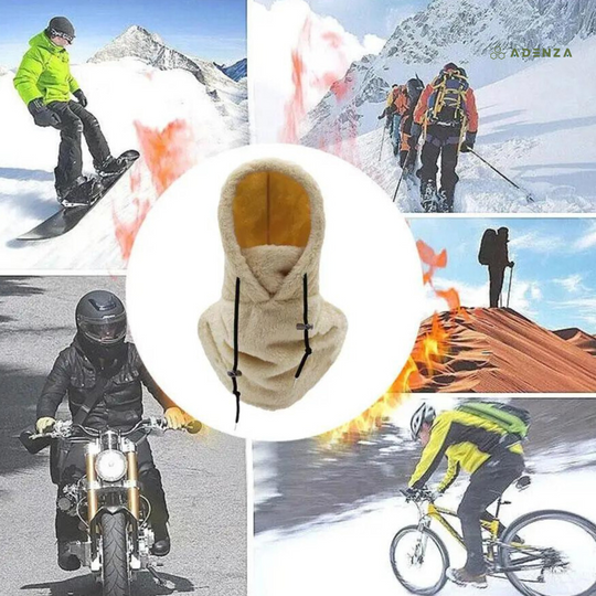 Alpine Comfort Skimuts – Warme Fleece & Nekwarmer voor Winter en Skiën