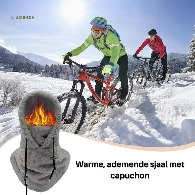 Alpine Comfort Skimuts – Warme Fleece & Nekwarmer voor Winter en Skiën